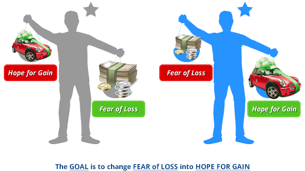 Hope for Gain - Fear of Loss