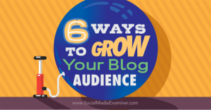 six ways to grow your blog audience