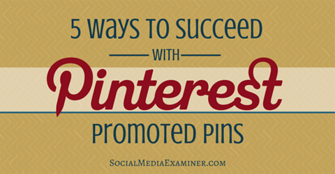 succeed with promoted pins