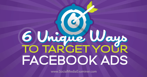 Who To Target Facebook Ads Who To Target Facebook Ads